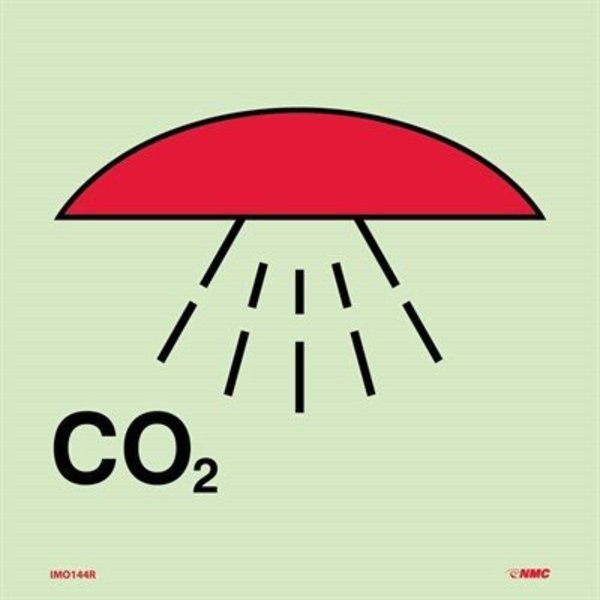 Nmc Symbol Space Protected By Co2 Imo Label, IMO144R IMO144R